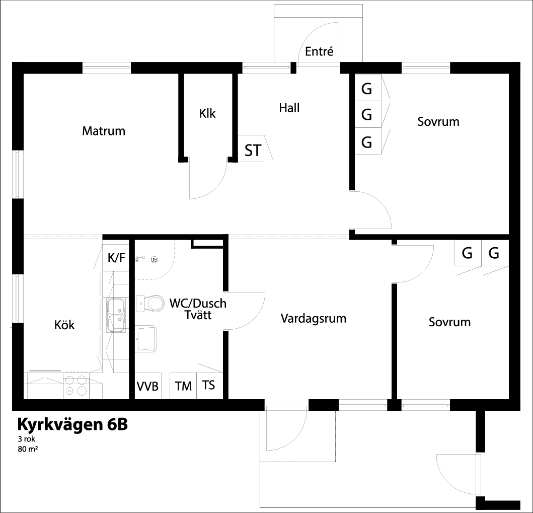 Lägenhetsskiss