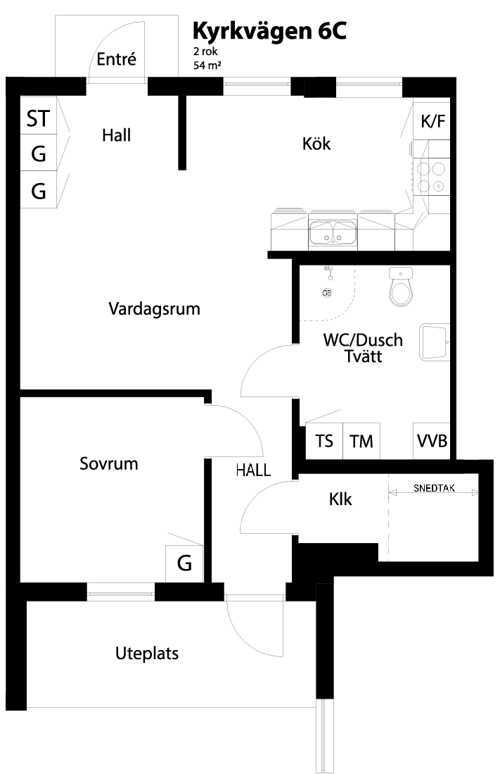 Lägenhetsskiss